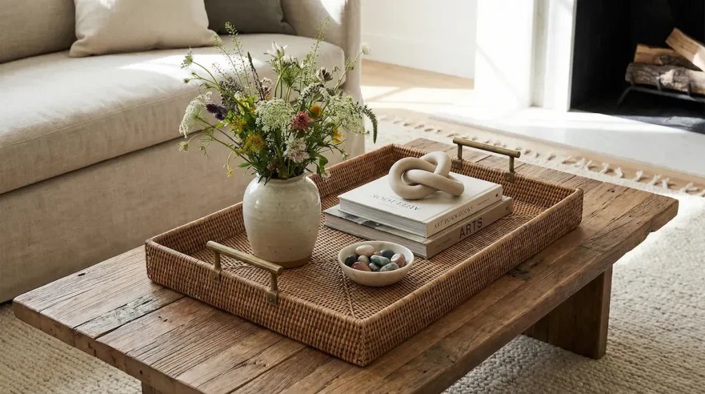 Coffee Table Tray Decor Ideas: How to Style a Decorative Tray Like a Designer 3