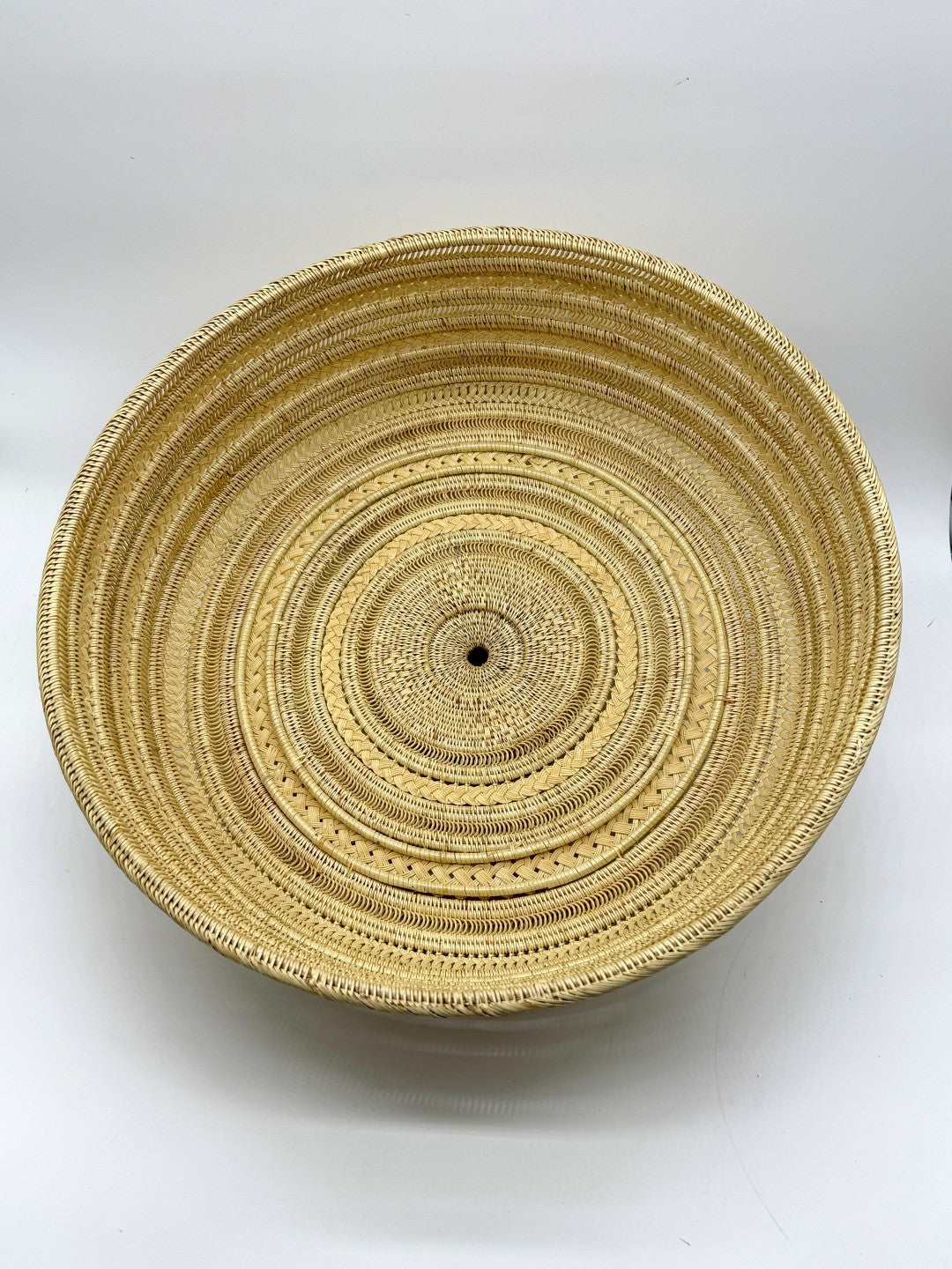 Handwoven Rattan Food Cover Dome, Luxury Wicker Food Tent, Artisan Bread Cover, Fruit Basket Lid, Table Decor 20in
