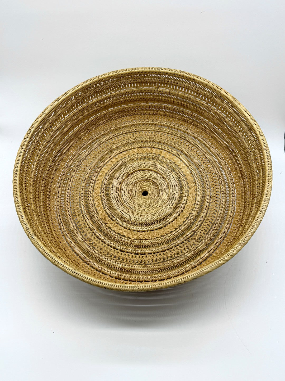Luxury Handwoven Rattan Food Cover, Artisan Wicker Dome, Heirloom Quality Table Cover, Handmade Food Tent 20 Inch 2